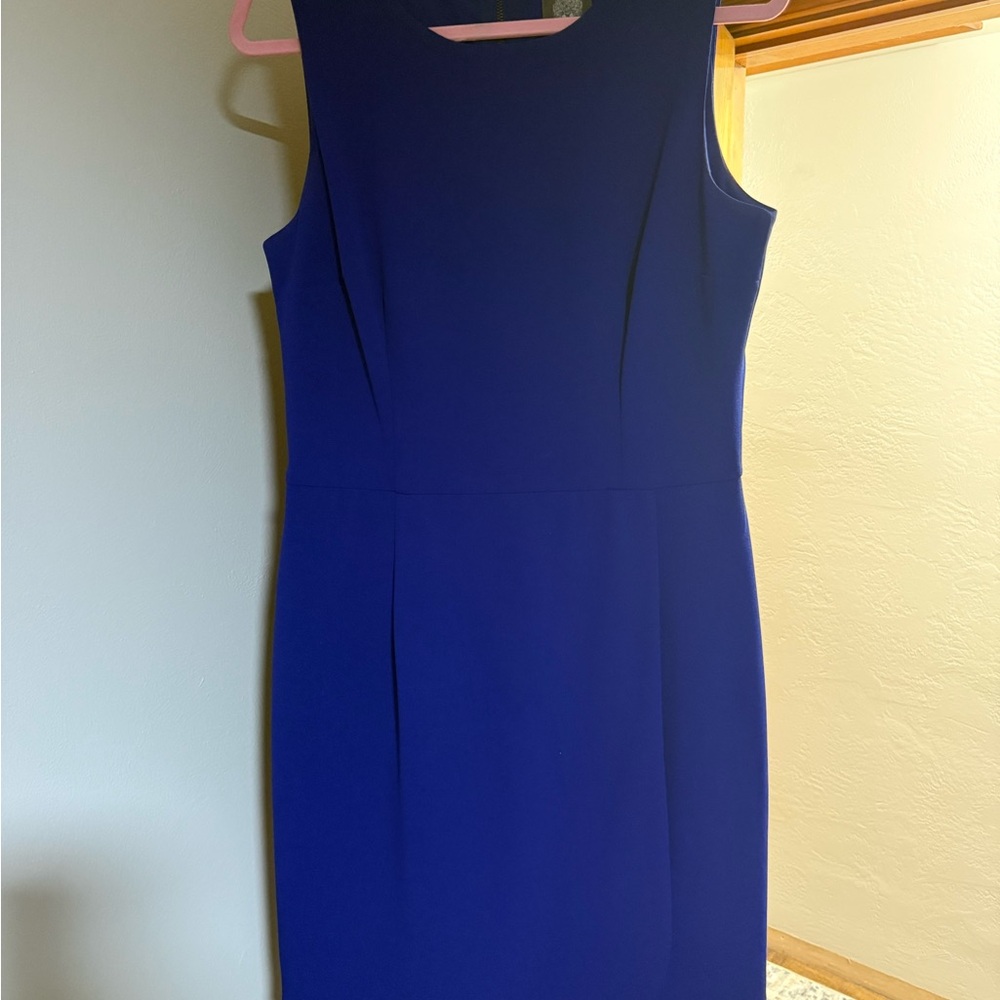 Vince Camuto Royal Blue Midi Dress